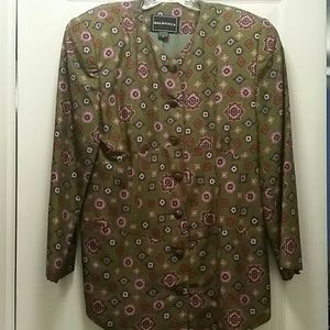 2 for $33--Khaki Baldanza Silk Skirt Set